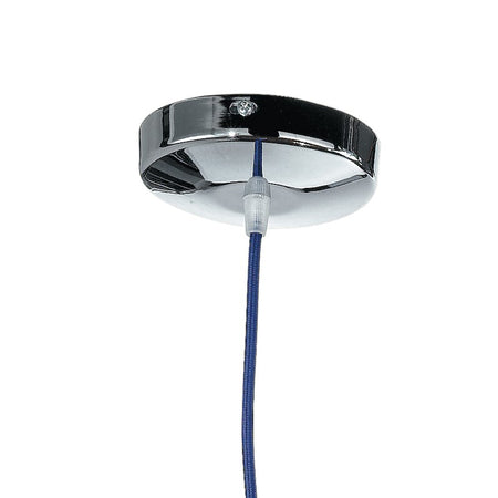 Pendente originale di colore blu 60 watt E27
