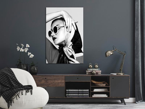 Quadro - Stylish Lady (1 Part) Vertical