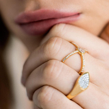 Rue des mille - ANELLO INCROCIO DROP