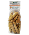 Biscotti Integrali All'arancia 180g Senza Latte Senza Zucchero senza Uova con Farina Antica Siciliana Maiorca Alta Digeribilità