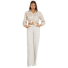 Guess camicia beige DEA BOWED W4RH59 WE2Q0