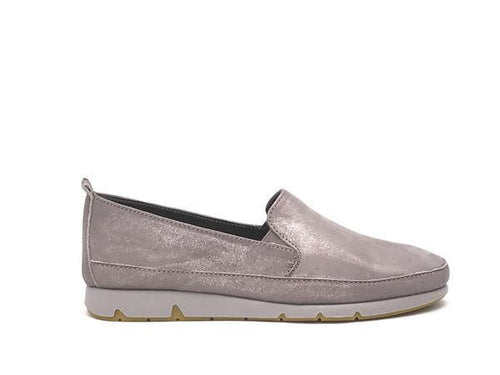 GRUNLAND Mocassino donna MILI perla