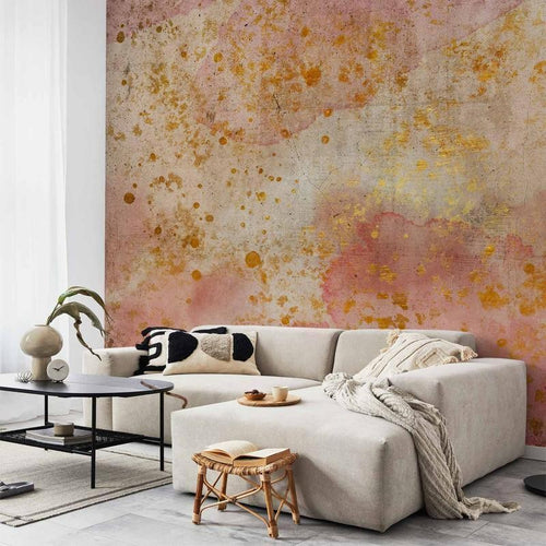 Carta da parati - Golden Bubbles