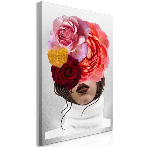 Quadro - White Turtleneck (1 Part) Vertical