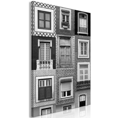 Quadro - Patterned Windows (1 Part) Vertical