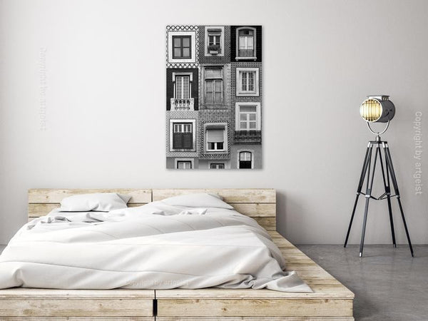 Quadro - Patterned Windows (1 Part) Vertical