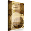 Quadro - Golden Chocolate (1 Part) Vertical