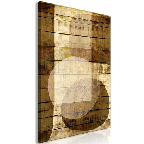 Quadro - Golden Chocolate (1 Part) Vertical