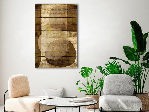 Quadro - Golden Chocolate (1 Part) Vertical