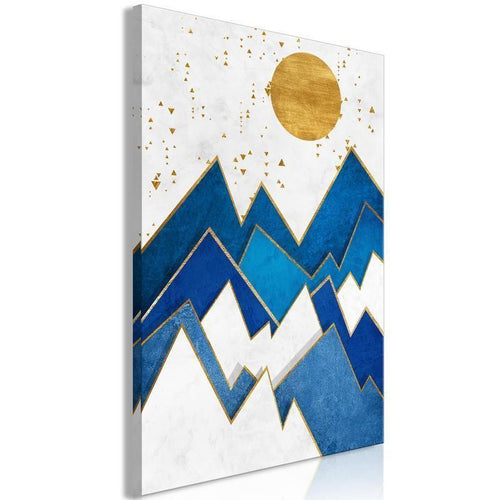 Quadro - Snowy Peaks (1 Part) Vertical