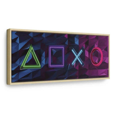 Quadro - Facade of Symbols (1 Part) Narrow