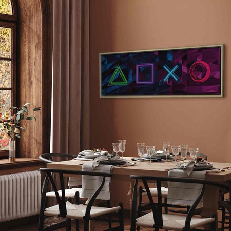 Quadro - Facade of Symbols (1 Part) Narrow