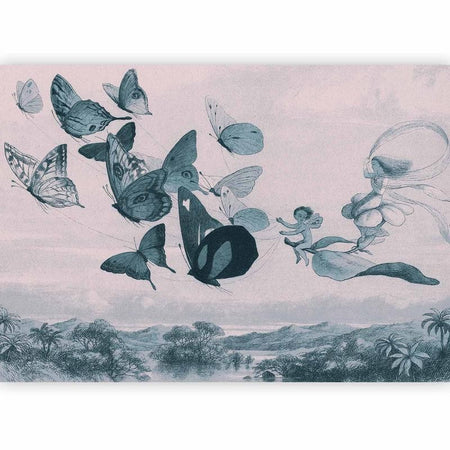 Carta da parati - Butterflies and Fairy