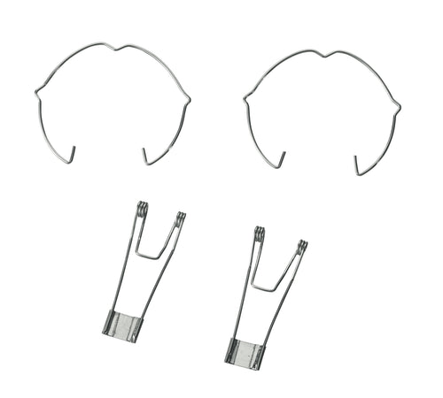 Kit due molle per incasso a muro e incasso lampadina