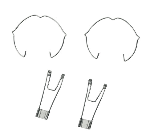 Kit due molle per incasso a muro e incasso lampadina