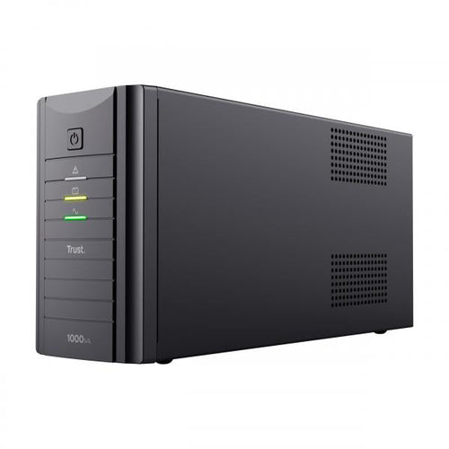 Batteria di Back-up Oxxtron 1000 VA con 2 Prese a Parete Colore Nero