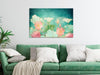 Quadro - Fairytale Flowers (1 Part) Wide