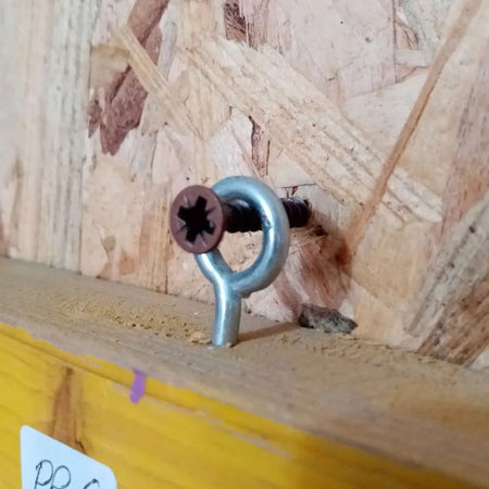 Vite 3,0x35mm - 100pz TPS testa conica bronzata per legno truciolare