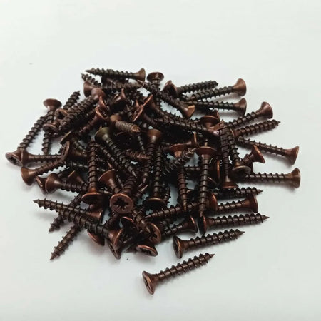 Vite 3,0x35mm - 100pz TPS testa conica bronzata per legno truciolare