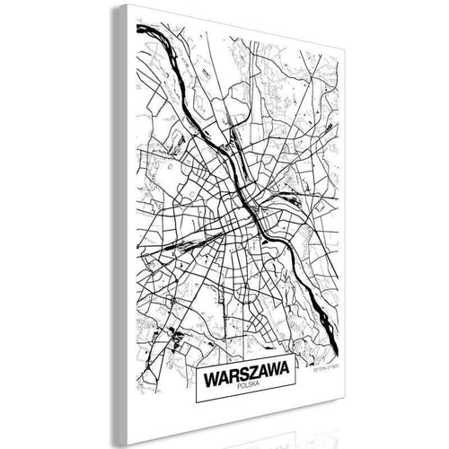 Quadro - City Plan: Warszawa (1 Part) Vertical