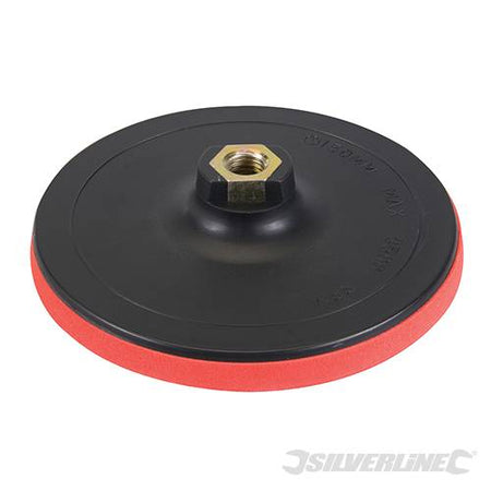 Platorello fissaggio a strappo per l'uso con spugne di lucidatura cuffie e dischi silverline Silverline