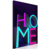 Quadro - Home Neon (1 Part) Vertical