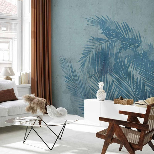 Carta da parati - Palm Trees in Blue