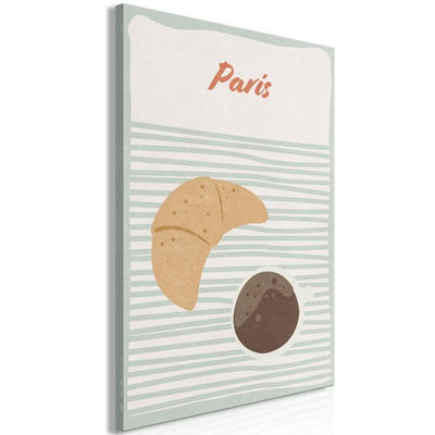 Quadro - Parisian Breakfast (1 Part) Vertical