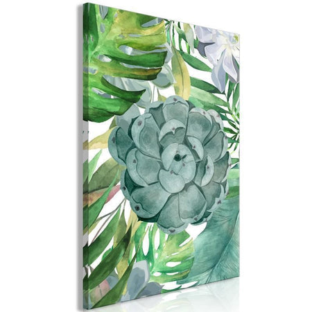 Quadro - Tropical Flora (1 Part) Vertical
