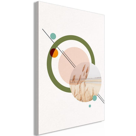 Quadro - Geometric Landscape (1 Part) Vertical