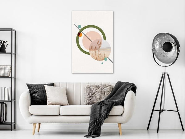 Quadro - Geometric Landscape (1 Part) Vertical