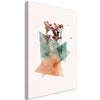 Quadro - Modernist Flower (1 Part) Vertical