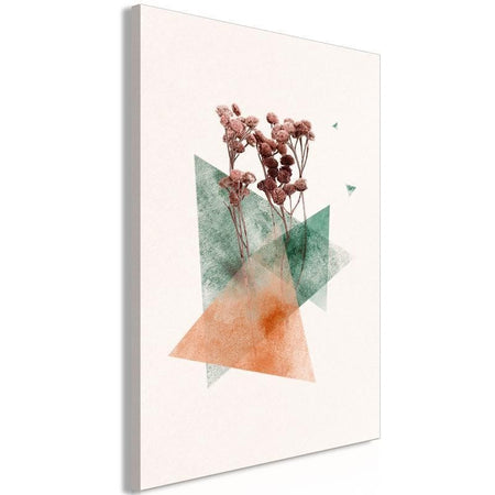 Quadro - Modernist Flower (1 Part) Vertical