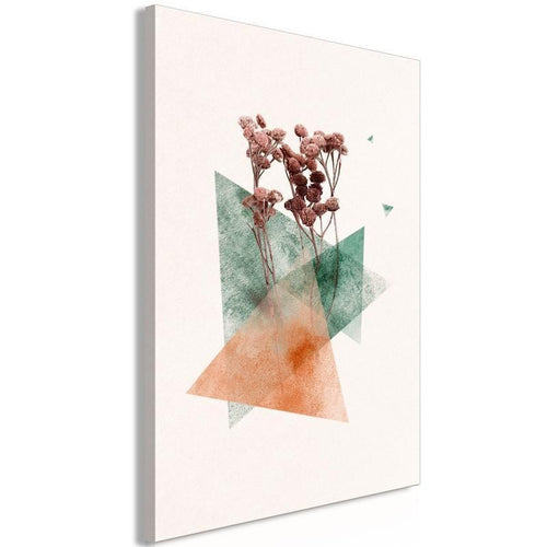 Quadro - Modernist Flower (1 Part) Vertical