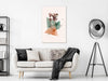 Quadro - Modernist Flower (1 Part) Vertical