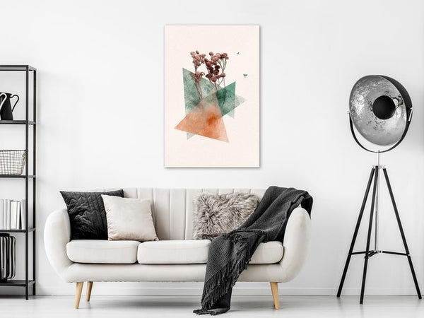 Quadro - Modernist Flower (1 Part) Vertical