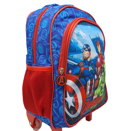 ZAINO ASILO TROLLEY AVENGERS MARVEL BORSA SCUOLA