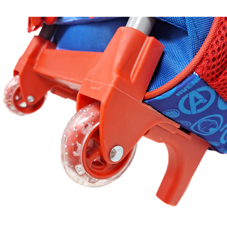 ZAINO ASILO TROLLEY AVENGERS MARVEL BORSA SCUOLA