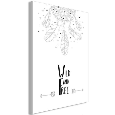 Quadro - Wild and Free (1 Part) Vertical