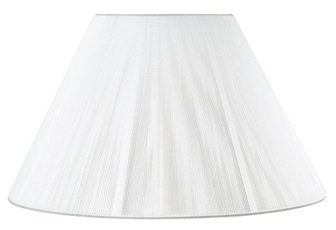 Paralume Tessuto Bianco 35x20 cm E27