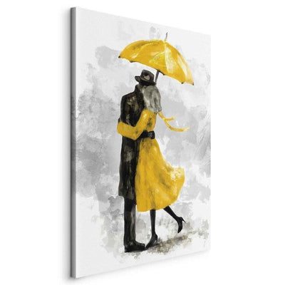 Quadro - Under Yellow Umbrella (1 Part) Vertical