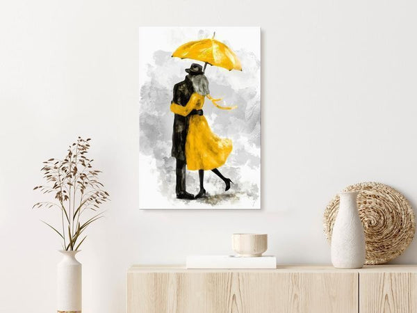 Quadro - Under Yellow Umbrella (1 Part) Vertical