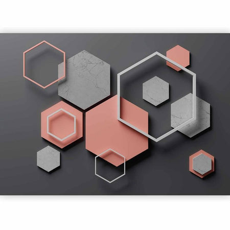 Carta da parati - Hexagon Plan