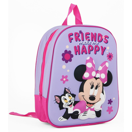 ZAINO ASILO 3D MINNIE DISNEY BORSA SCUOLA BAMBINA