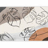 Carta da parati - Minimalistic Monstera Leaves