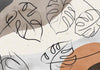 Carta da parati - Minimalistic Monstera Leaves