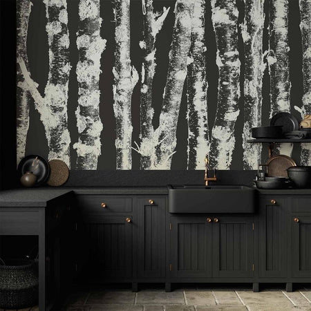 Carta da parati - Stately Birches - Second Variant