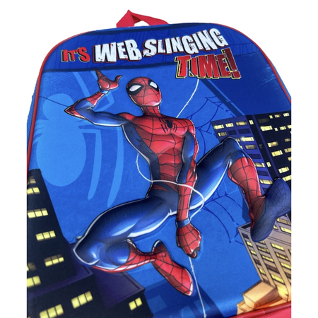 ZAINO ASILO 3D SPIDERMAN MARVEL BORSA SCUOLA BAMBINO