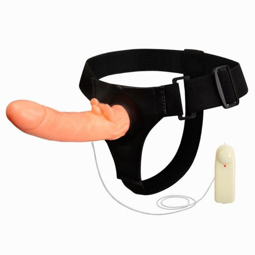 BAILE STRAP-ON CON FALLO CAVO JESSICA 18 CM