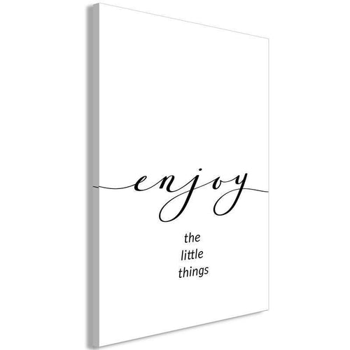 Quadro - Enjoy the Little Things (1 Part) Vertical